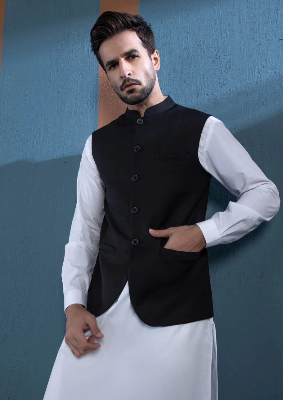 Black - Waistcoat