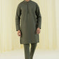 Olive - Men's Kurta Pajama