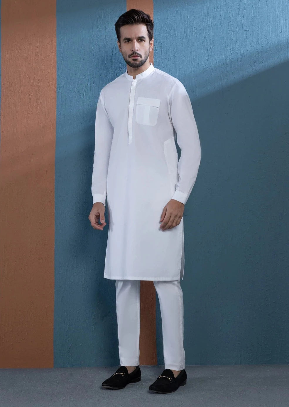 White - Men's Kurta