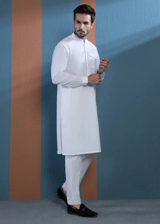 White - Men's Kurta