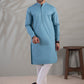 Aqua Green - Men's Kurta