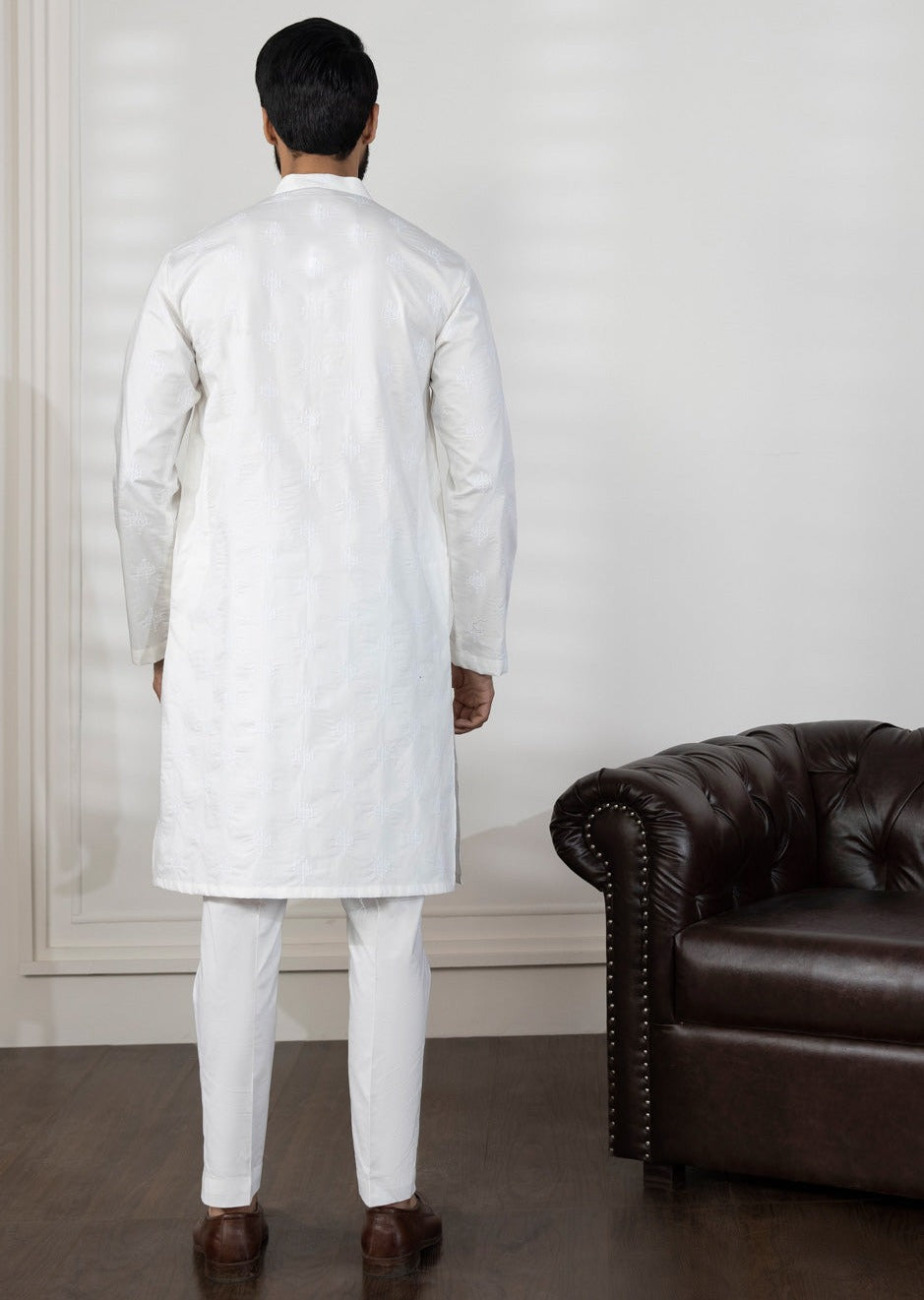 White - Men's Kurta