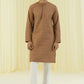 Rust Brown - Men's Kurta