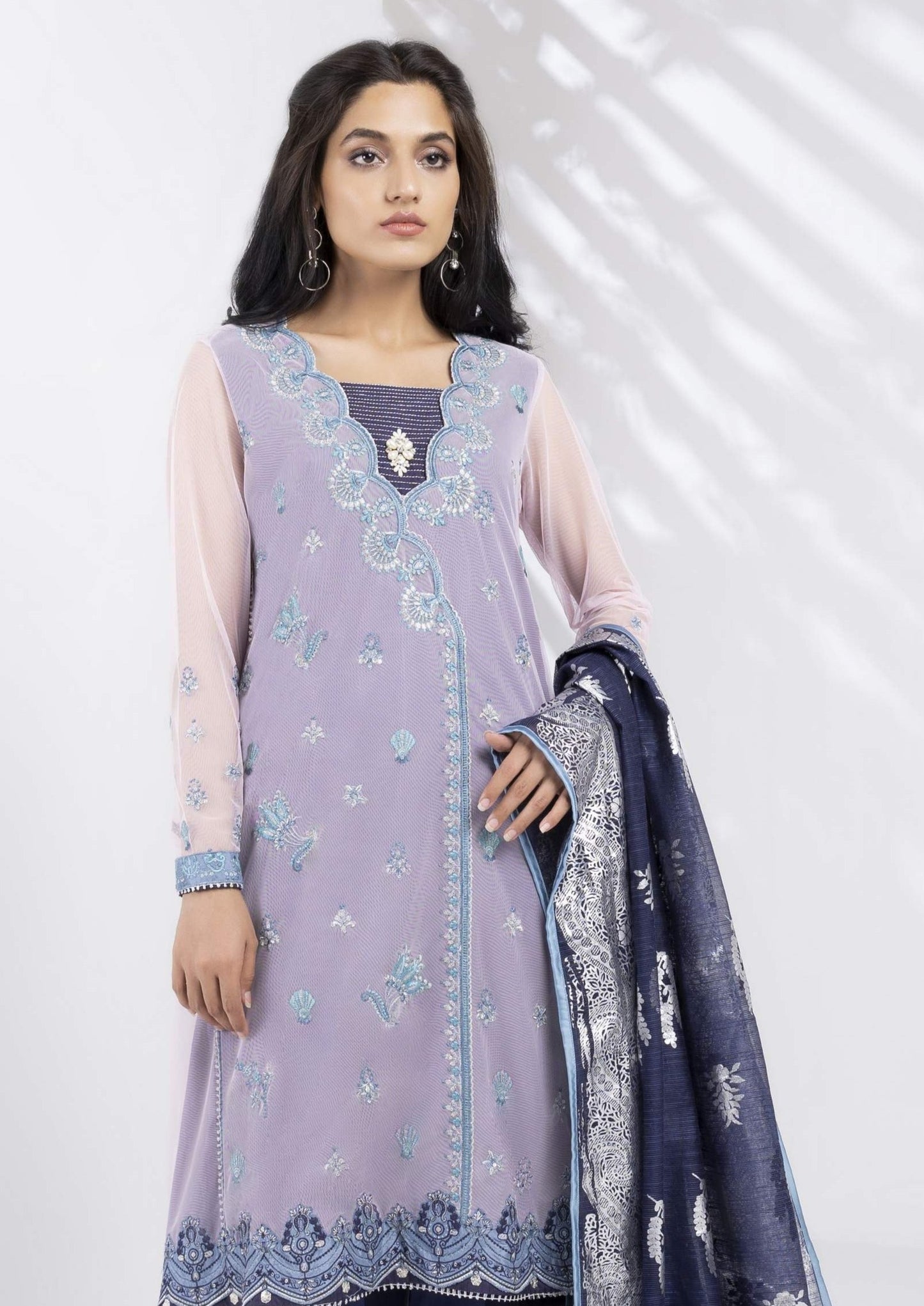 Blue & Purple - Women's Dress