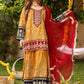 Mustard - Women's Gharara Dress