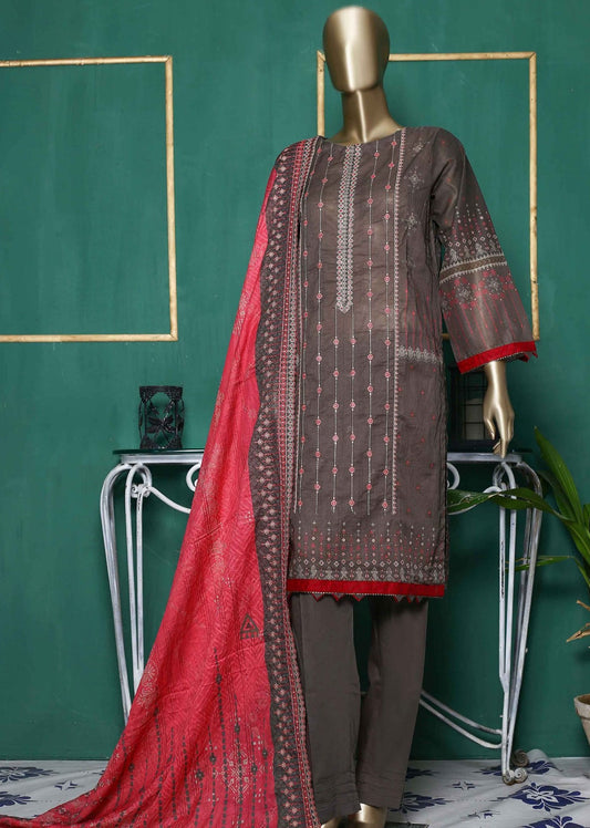3-Piece Embroidered Suit
