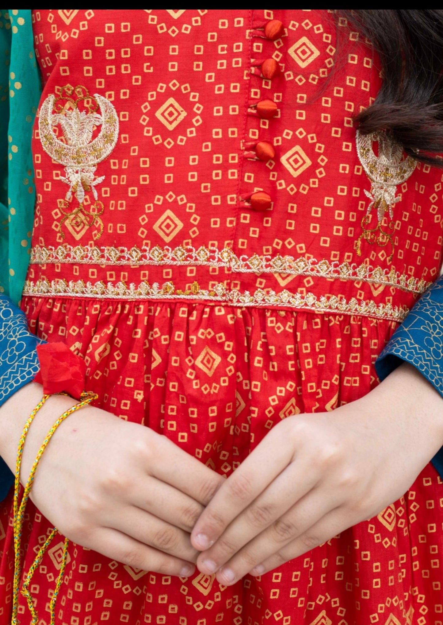 Red - Girl's Dress