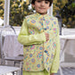 Lemon Green : Boy's Kameez, Shalwar & Waistcoat
