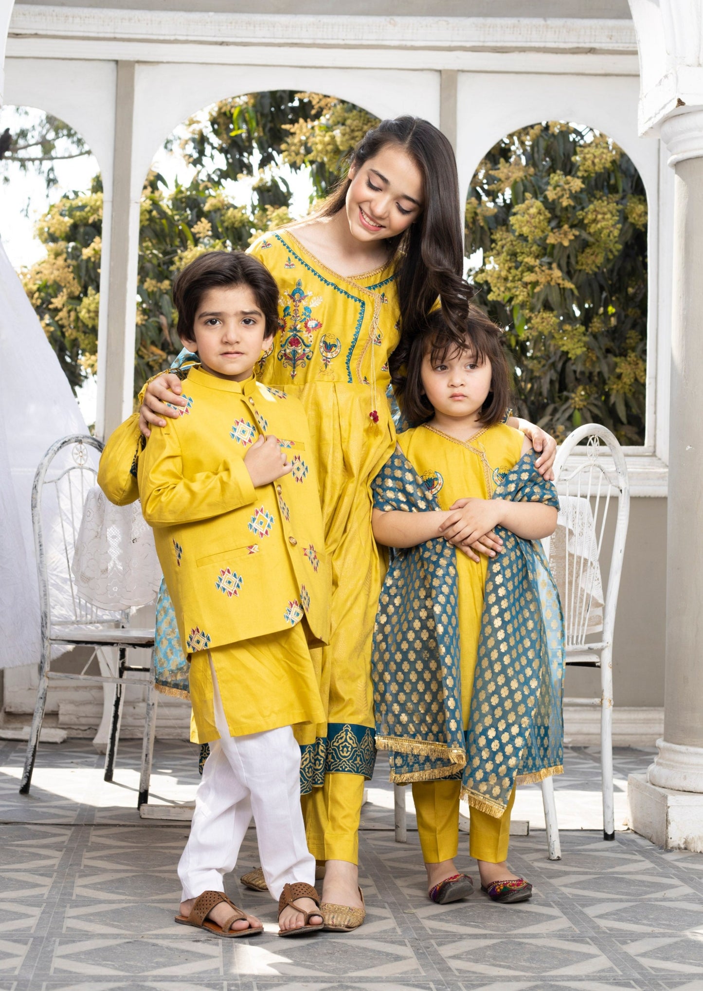 Lemon Yellow - Girl's Dress