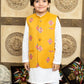 Mustard : Boy's Kameez, Shalwar & Waistcoat