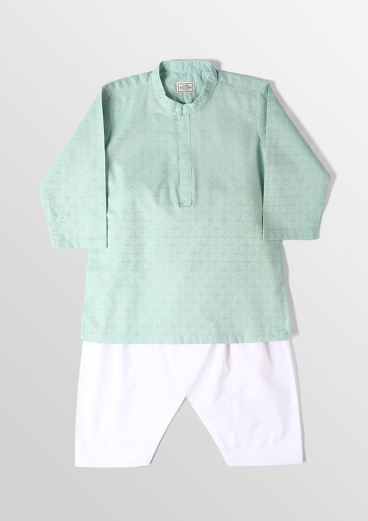 Mint Green - Infant Kurta Shalwar