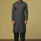 Grayish Green - Men's Kameez Shalwar