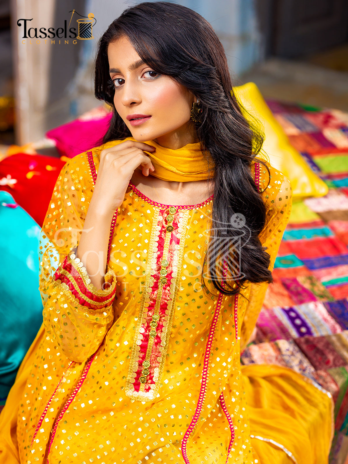 Yellow - Women's Dress