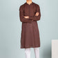 Maroon - Teen Boys Kurta