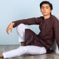 Maroon - Teen Boys Kurta