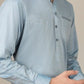 Dull Blue - Teen Boy's Kameez & Shalwar