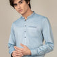 Dull Blue - Teen Boy's Kameez & Shalwar