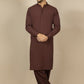 Maroon - Men's Kameez Shalwar