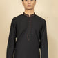 Black - Teen Boy's Kameez & Shalwar