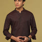 Maroon - Teen Boys Kurta