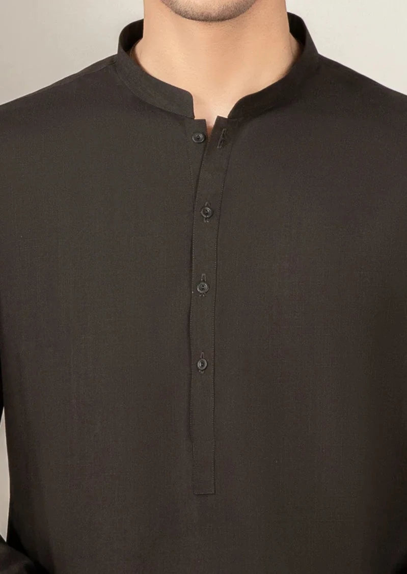 Coffee Brown - Men's Kameez Shalwar