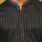 Black - Teen Boys Kurta