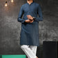 Denim Blue - Teen Boys Kurta