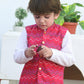 Pink & White -  Boy's Kameez, Shalwar & Waistcoat
