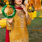Mustard & Maroon - Women's Gharara Dress