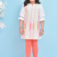 White - Girl's Kurta