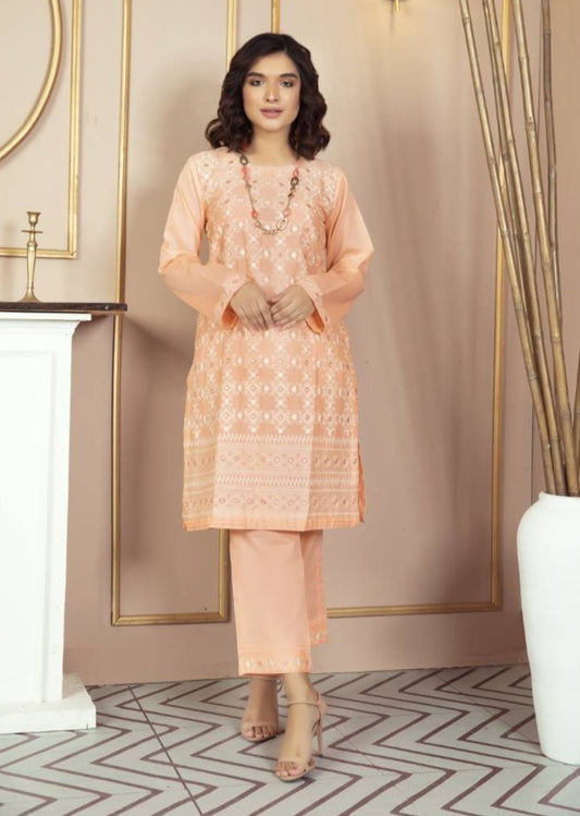Peach - Women's Dress
