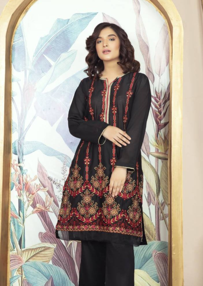 2 - Piece Embroidered Suit (Shirt & Trouser)