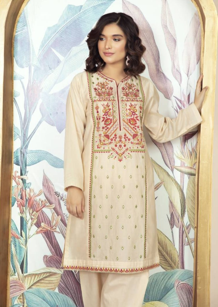 Beige - Women's Dress