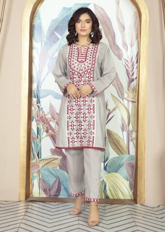 Grey - Women's Dress