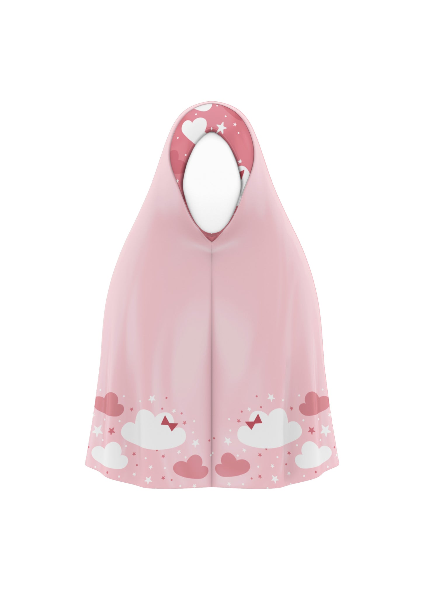 Prayer Scarf - Clouds of Blush