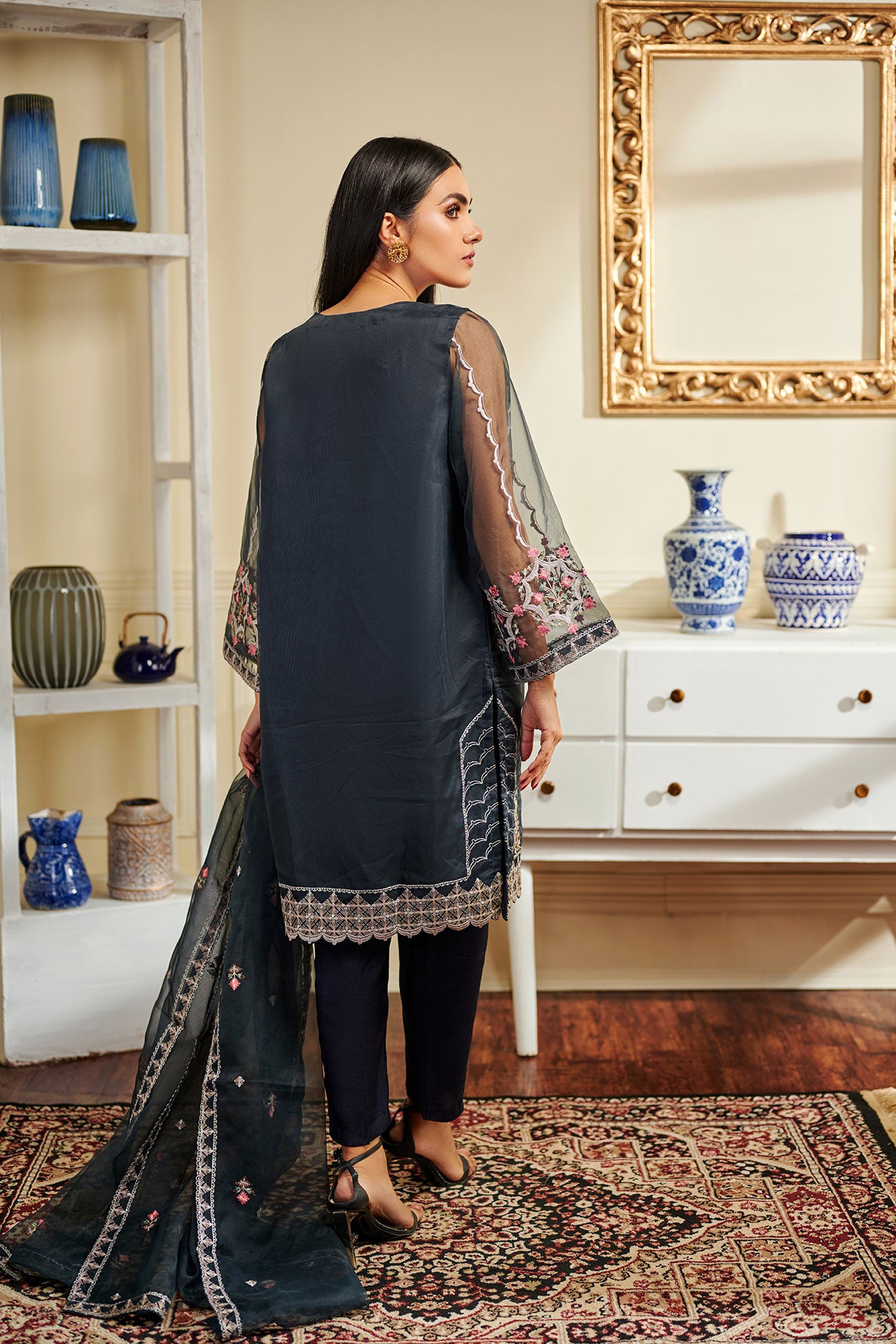 Grey - Women's Dress