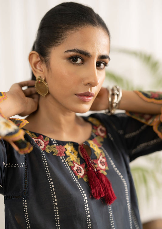 Grey -  Women's Kurta