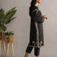Black - Women's Embroidered Kurta (DC-0426)