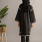 Black - Women's Embroidered Kurta (DC-0426)