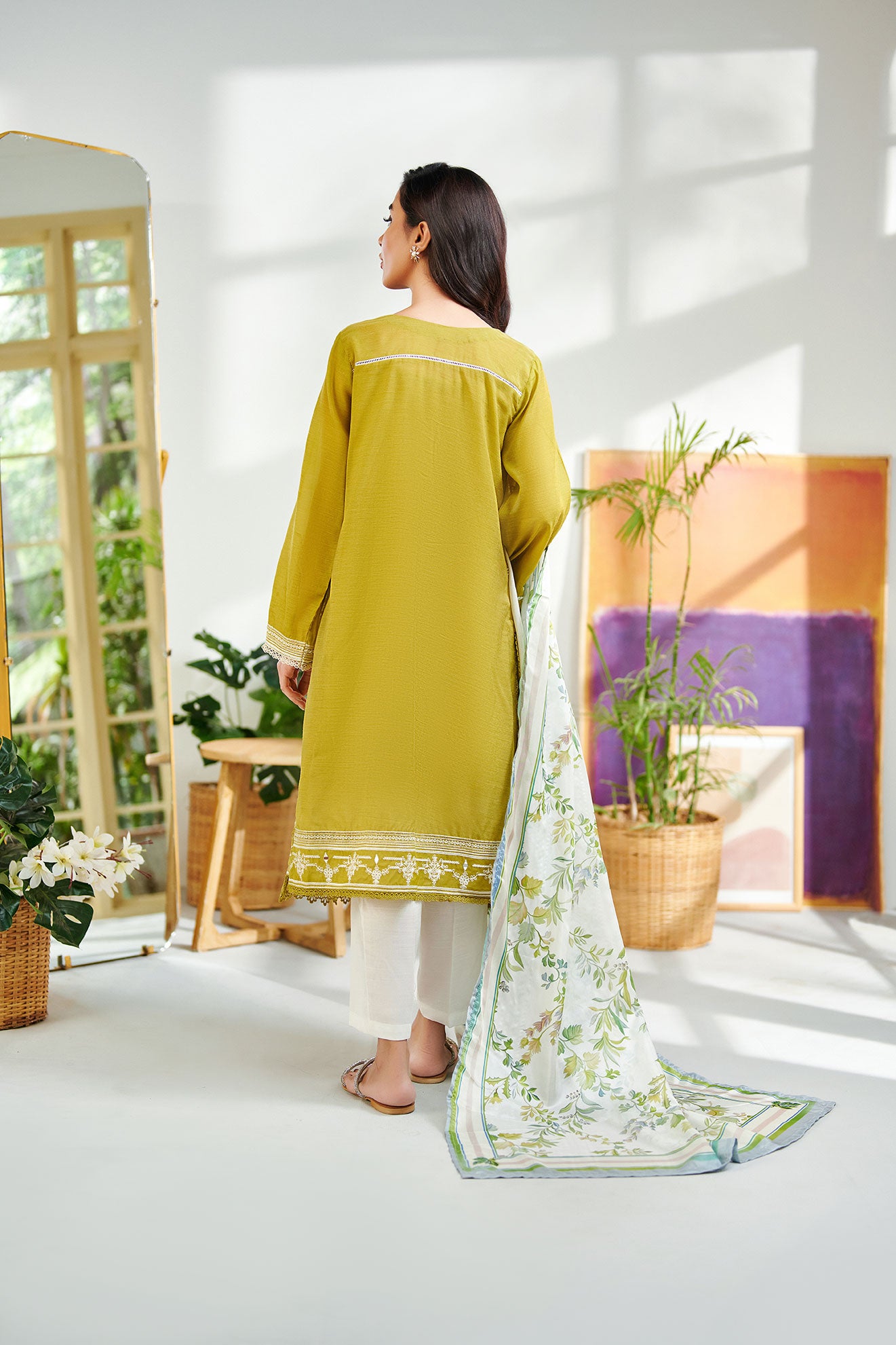 Lime Green : Women's Dress
