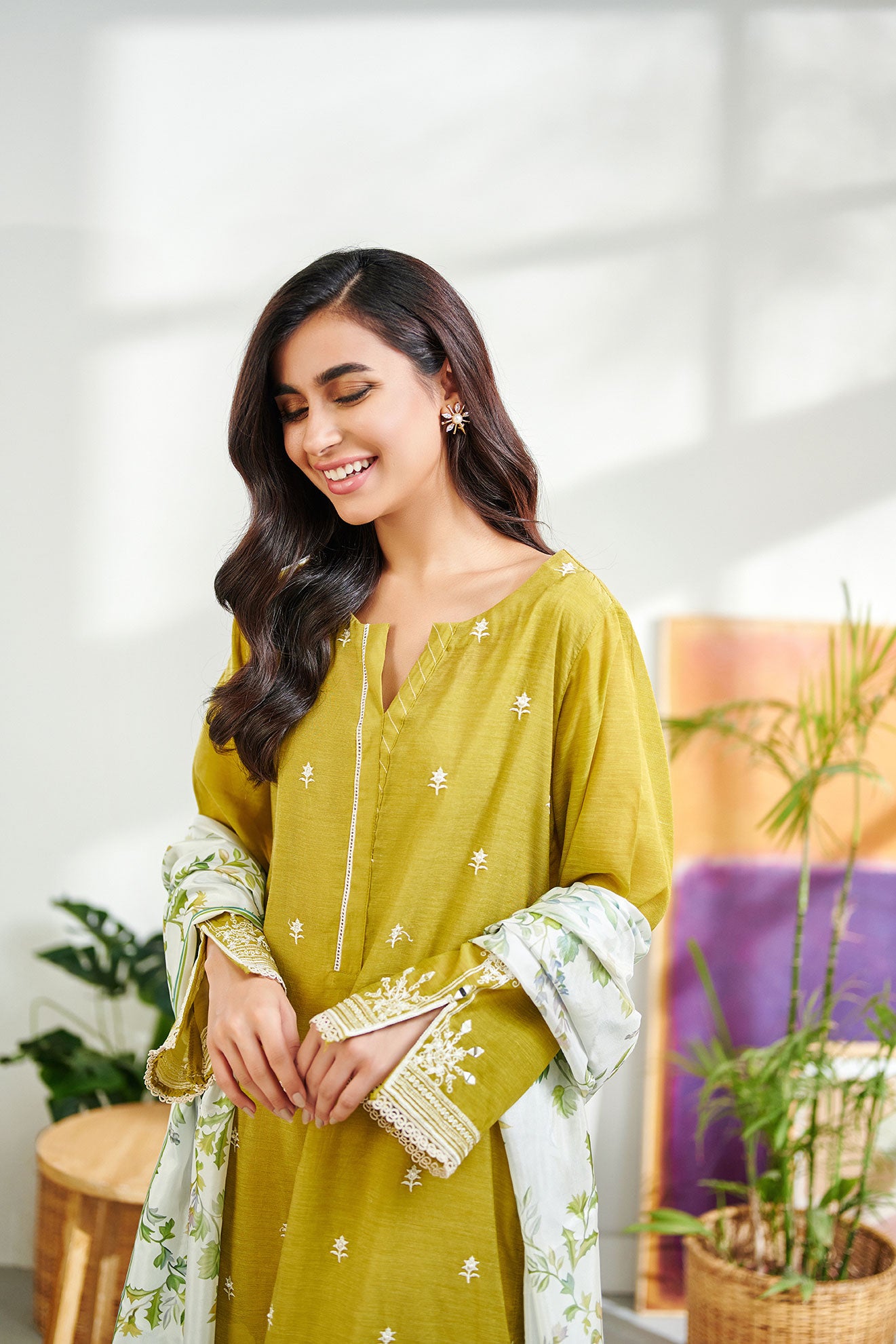 Lime Green : Women's Dress