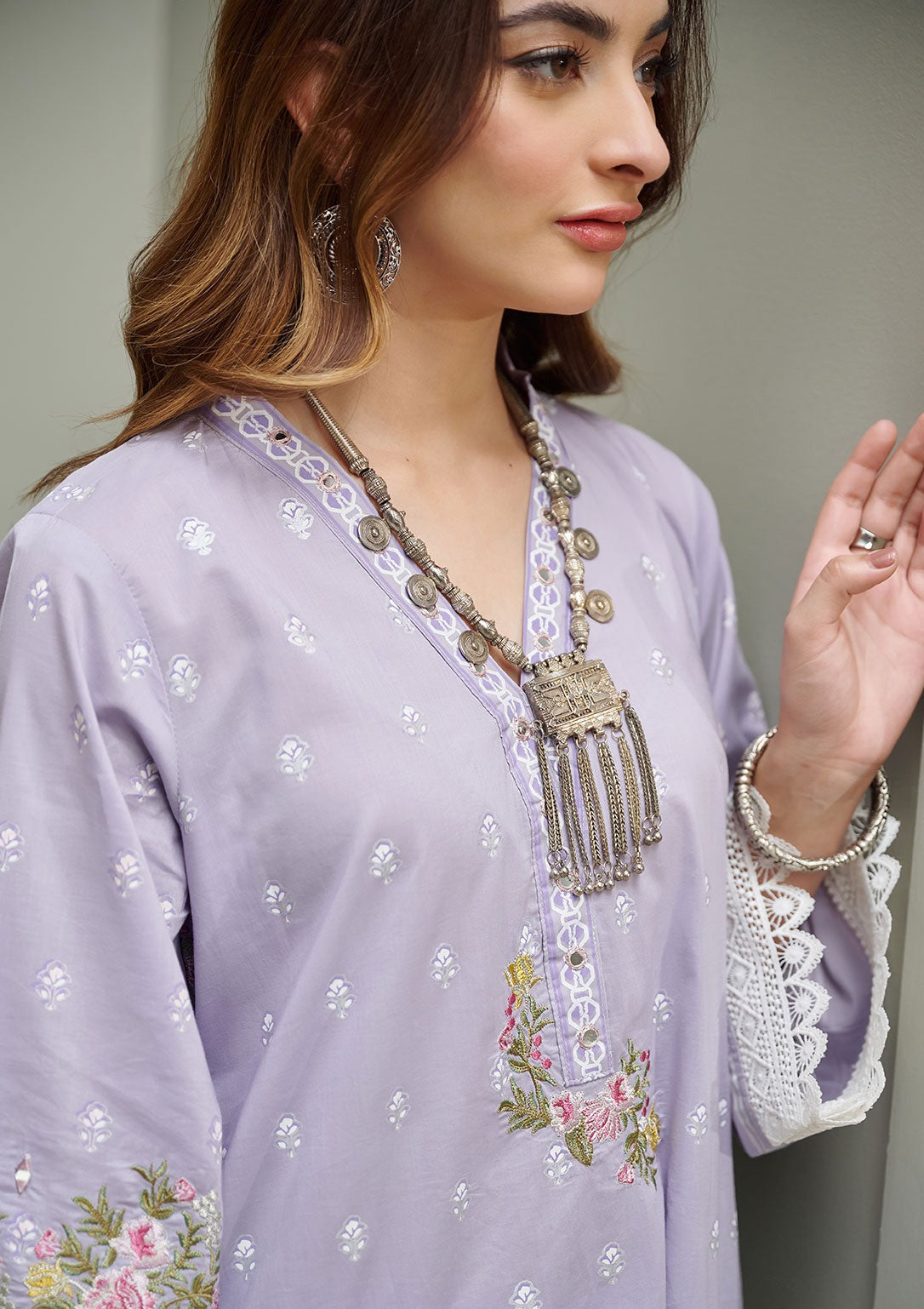 Purple : Women's Dress - DC-2037