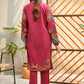 Pink : Women's Dress - DC-2046
