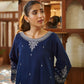 Navy Blue - Women's Dress - DC-2048