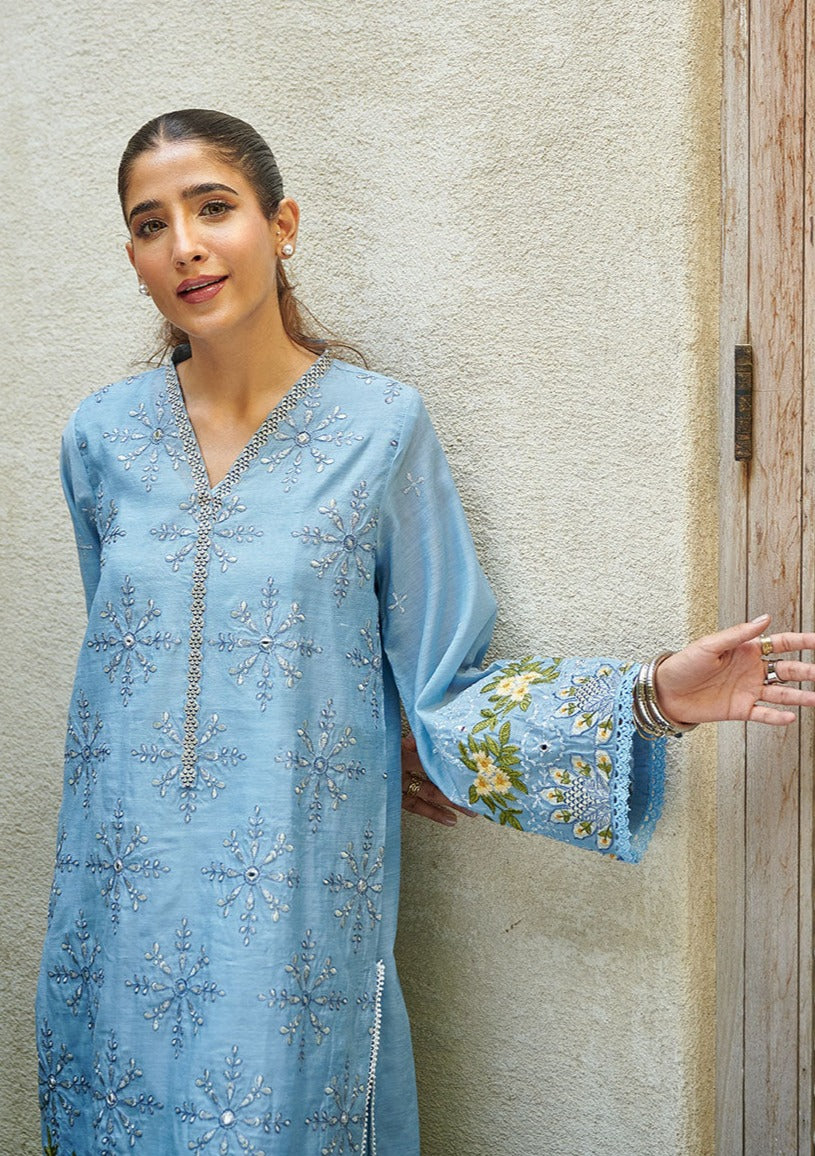 Teal Blue - Women's Dress - DC-2055