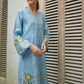 Teal Blue - Women's Dress - DC-2055