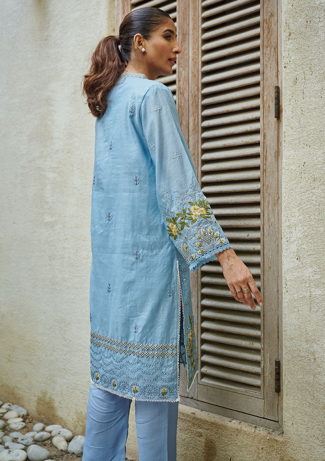 Teal Blue - Women's Dress - DC-2055