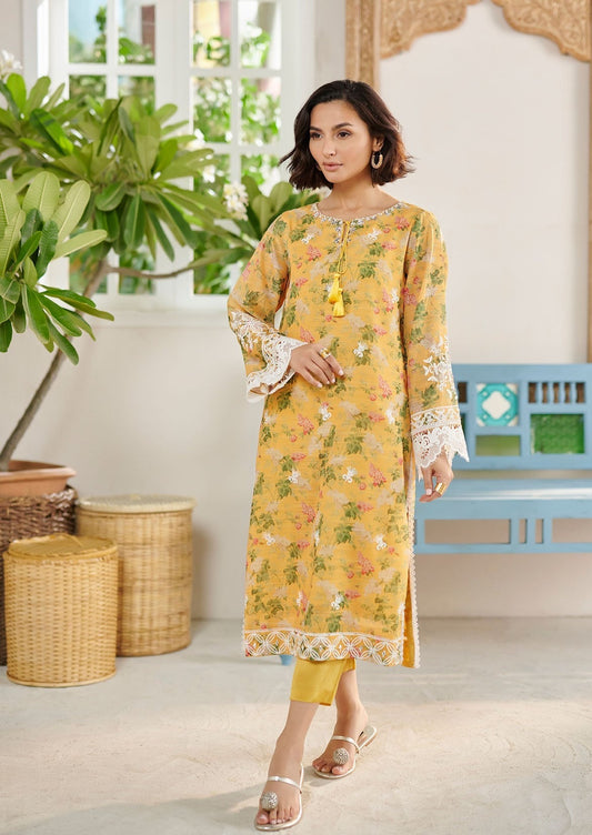 Yellow - Women's Dress