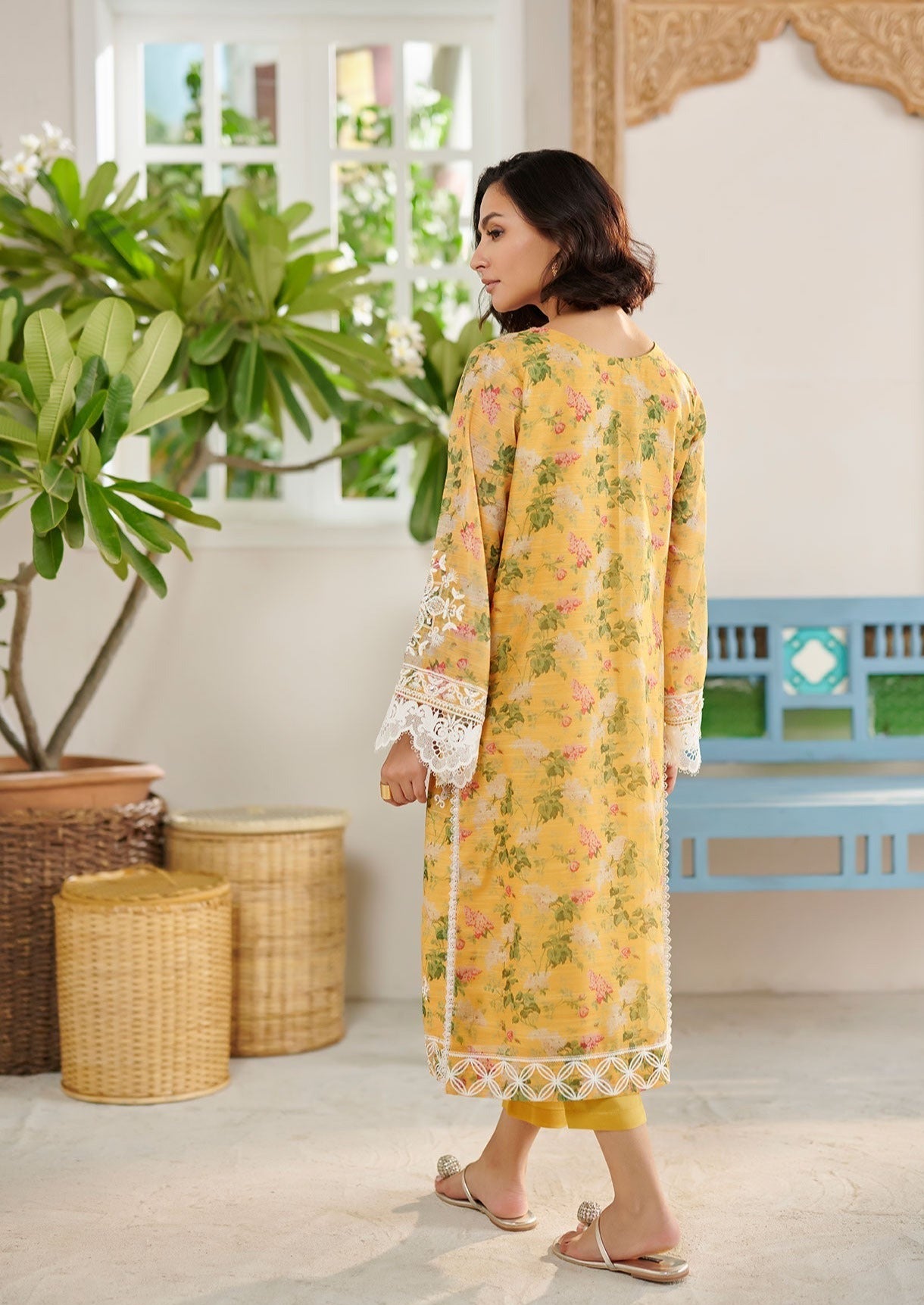 Yellow - Women's Dress