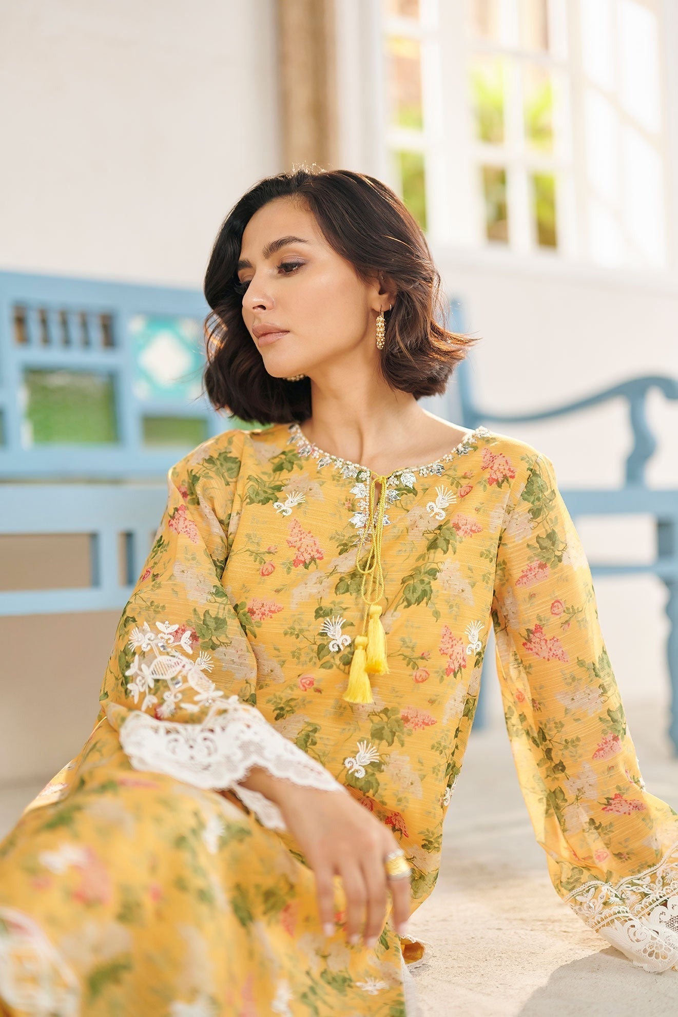Yellow - Women's Dress